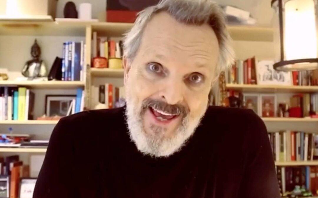 MIGUEL BOSÉ O ESTA LOCO O SE LO HACE (O AMBAS COSAS)